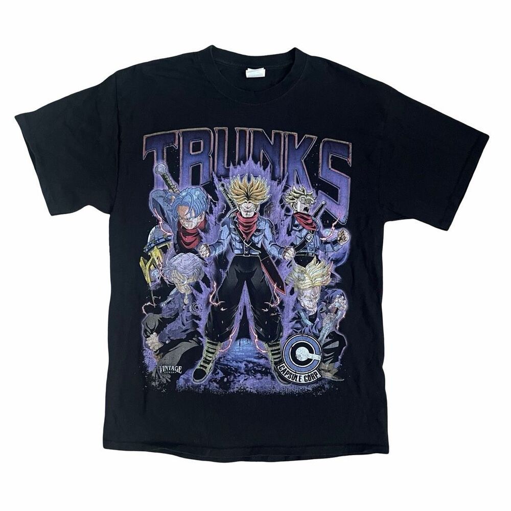 Dragon Ball Z Vintage Trunks Anime T-Shirt Large